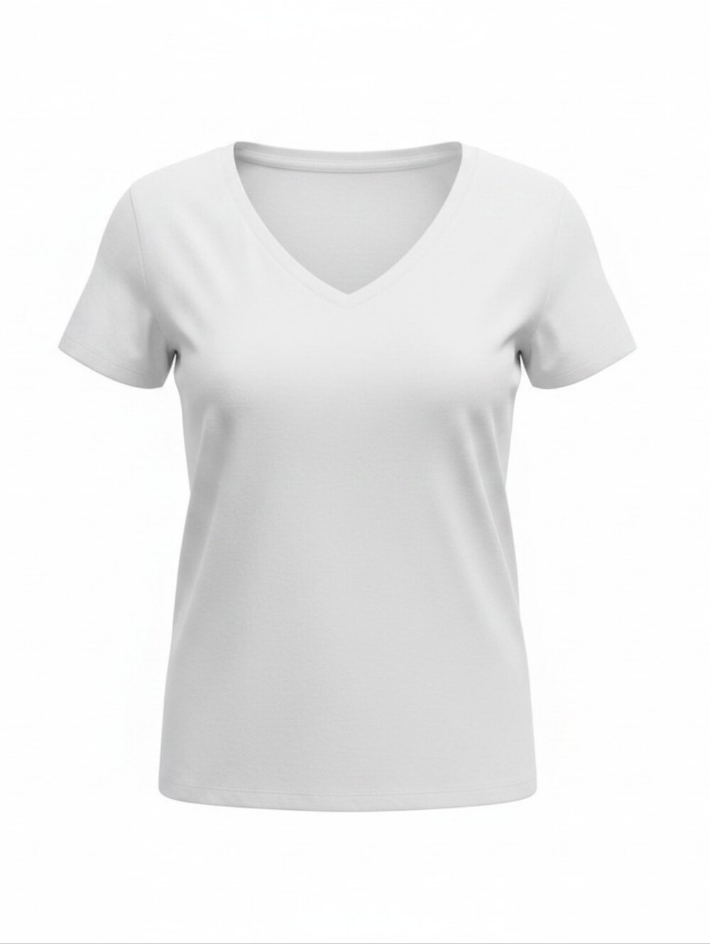 A New Day Neutral Basic White Cotton Modal Short Sleeve Tee BNWOT Women's Size S